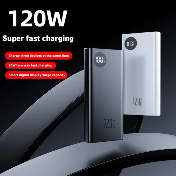 200000mah Ultralarge Capacity 120w Power Bank Super Fast Charging For Mobile Power External Battery For Iphone.jpg