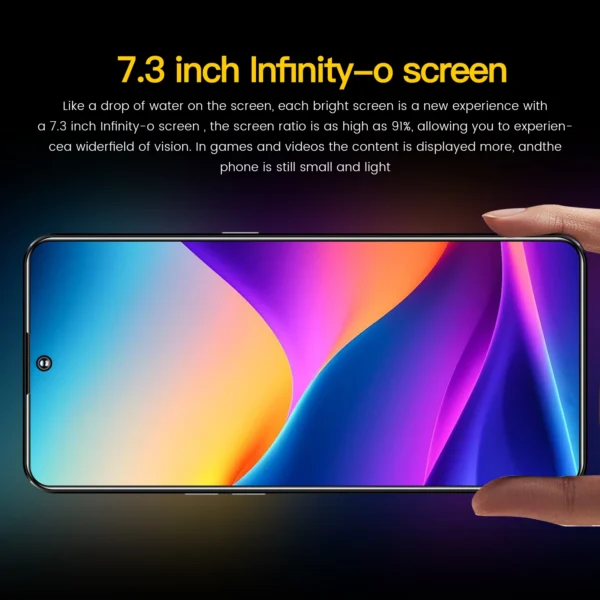 2024 New Smartphone 5g Spark 10 Pro 7 3 Inch Android 14 Dimensity 9200 10core Dual.jpg