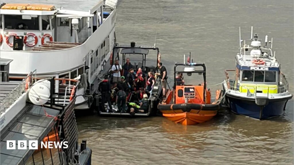 Five Officers Injured as Police Boat Collides with Westminster Bridge in Central London