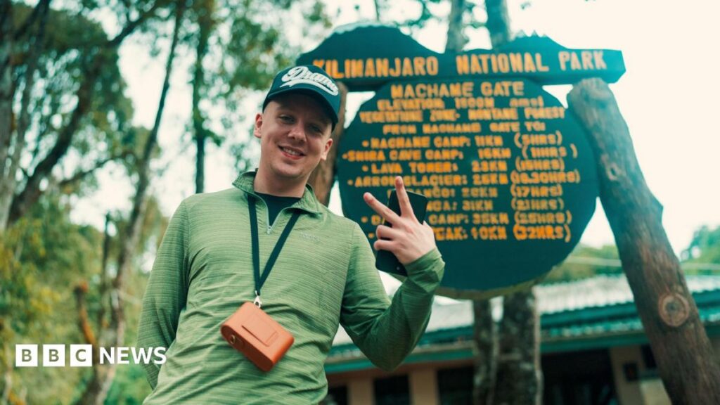 How rapper Aitch's sister inspired him to climb one of the world's highest peaks