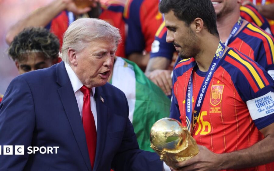 Trump, Bieber and Shakira - a World Cup final like never before