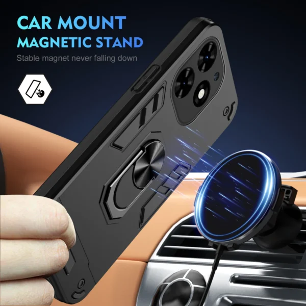 Anti Falling Magnetic Stand Phone Case For Tecno Spark 20 10 10c 9 9t 8t 8c.jpg
