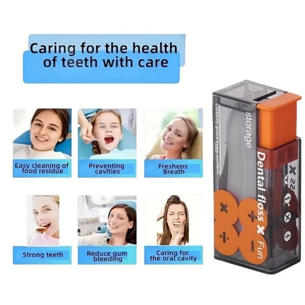 Automatic Portable Floss Storage Box Auto Refillable Oral Hygiene Care Pick Dispenser Contains 10pcs Pops Up.jpg
