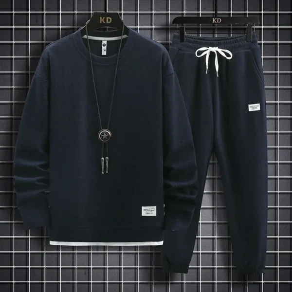 Autumn New Men S Casual Sports 2 Piece Set Long Sleeve Trousers Blazer Fashionable Branded Men.jpg
