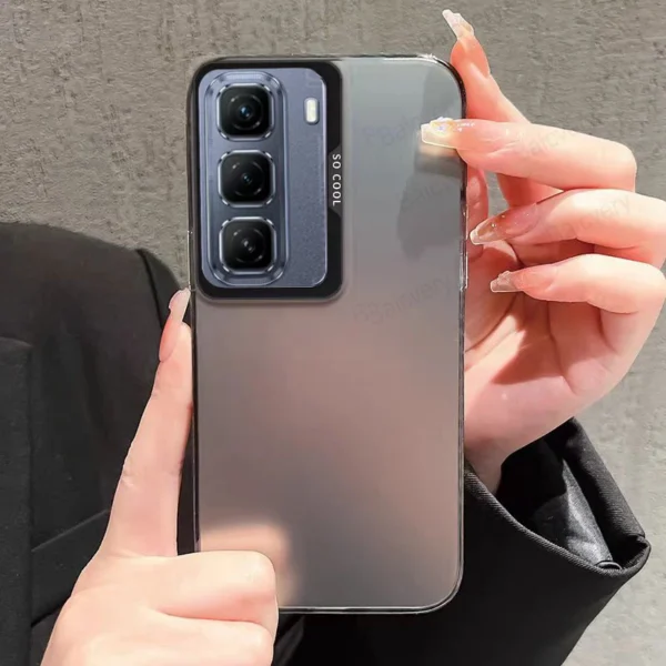 Capas For Infinix Hot 50 5g X6720 4g Colorful Matte Anti Fingerprint Imd Protective Cover.jpg