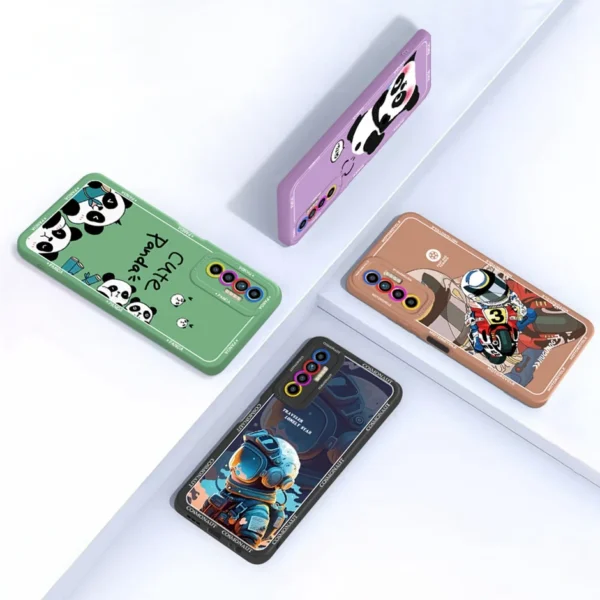 Case For Tecno Camon 17p Phone Cover Cg7 Cg7n Soft Silicone Straight Edge Funda Bumper For.jpg