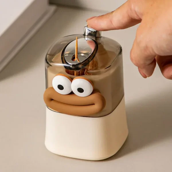 Creative Toothpick Storage Box Automatic Pop Up Toothpick Box Home Living Room Dining Room Push Type.jpg