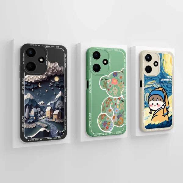 Cute Dog Coque For Infinix Hot 30i Soft Silicone Back Cover Protective Funda For Infinix 30i.jpg