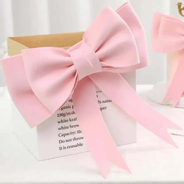 Fashion Big Foam Bow Cake Topper Girl S Happy Birthday Wedding Cake Decoration Prince Valentine S.jpg