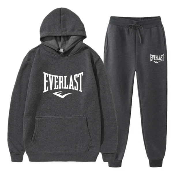 Fashion Everlast Tracksuit For Men Hoodie Fitness Gym Clothing Men Running Set Sportswear Jogger Men S.jpg