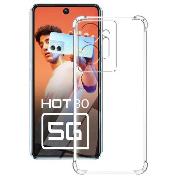 For Infinix Hot 30 5g Case Shockproof Clear Soft Silicone Phone Case For Infinix Hot 30i.jpg