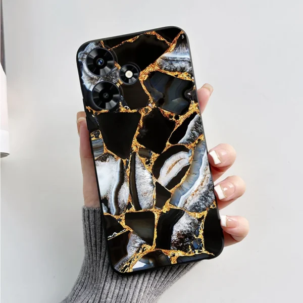 For Infinix Hot 30 Case Marble Soft Silicone Tpu Coque For Infinix Hot 30i Nfc Phone.jpg