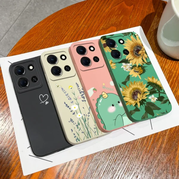 For Infinix Note 30 30i 30 Pro Vip 4g 5g Case Cute Dinosaur Smooth Liquid Back.jpg