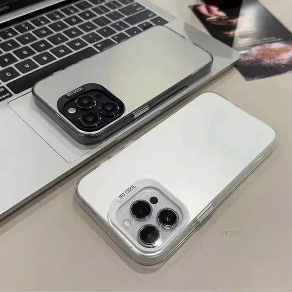 For Infinix Smart 9 Case Smart9 Hot50i Matte Silver Imd Plating Simple Colorful Cover Phone Cases.jpg
