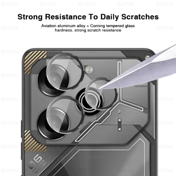 For Tecno Pova 6 Pro Case Aluminium Alloy Tempered Glass Camera Protector Pova6 6pro Pova6pro Lens.jpg