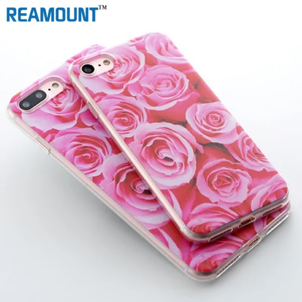 1000 pcs diy case for iphone 7 7plus 6 6plus 5 2d custom made painted back cover case for iphone 6s customized case