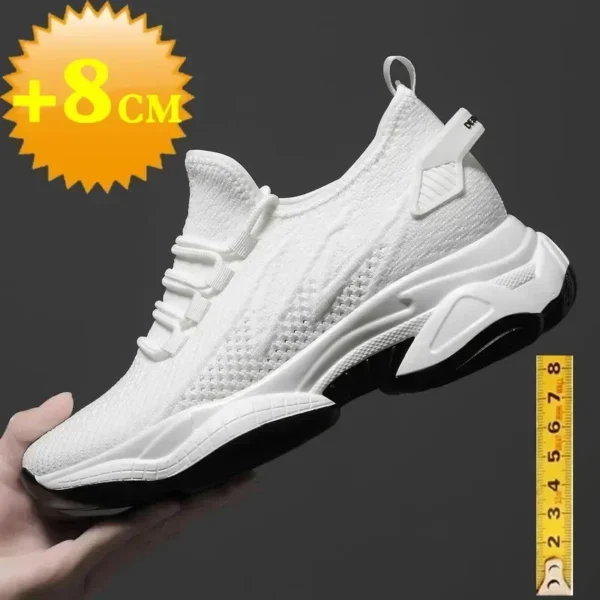 Increasing Men Sneakers Casual Heightening Shoes 8cm Height Increase Shoes For Summer Breathable 6cm Elevator.jpg