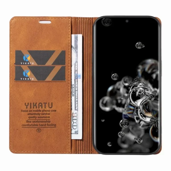 Leather Wallet Case For Samsung Galaxy S24 Ultra S23 S22 S21 S20 Fe S10 S9 S8.jpg