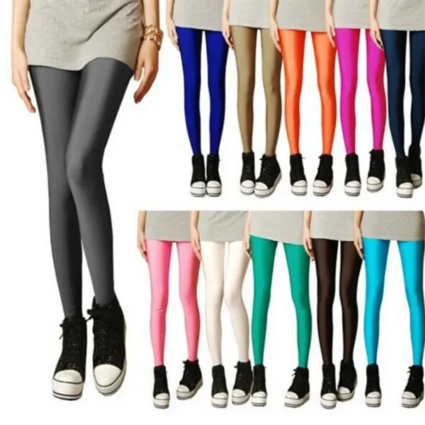New Spring Solid Candy Neon Leggings For Women High Stretched Female Legging Pants Girl Clothing Leggins.jpg
