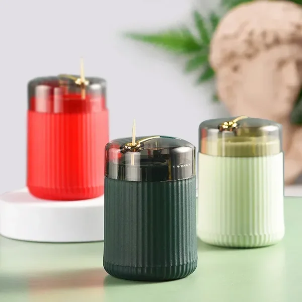 Pop Up Automatic Toothpick Dispenser Portable Plastic Toothpick Holder Container Creative Press Toothpick Storage Box Organizer.jpg