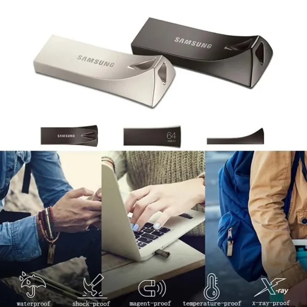 Samsung Usb Flash Drive Disk 16gb 32gb 64gb 128gb 256gb Usb 3 1 Metal Mini Pen.jpg