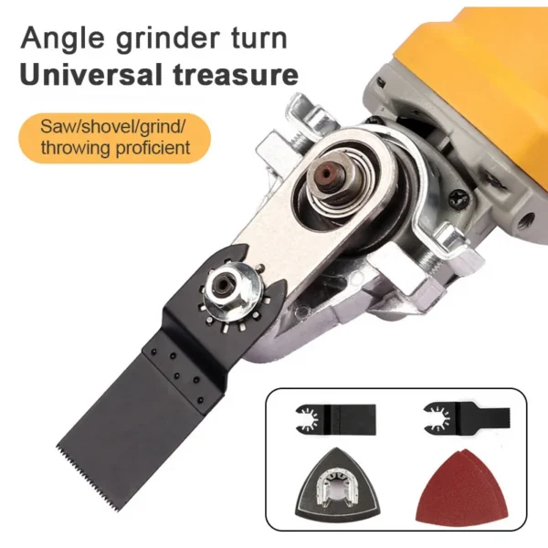 angle grinder conversion universal head adapter converter m10 thread for type 100 swing saw cutter polisher polish oscillate