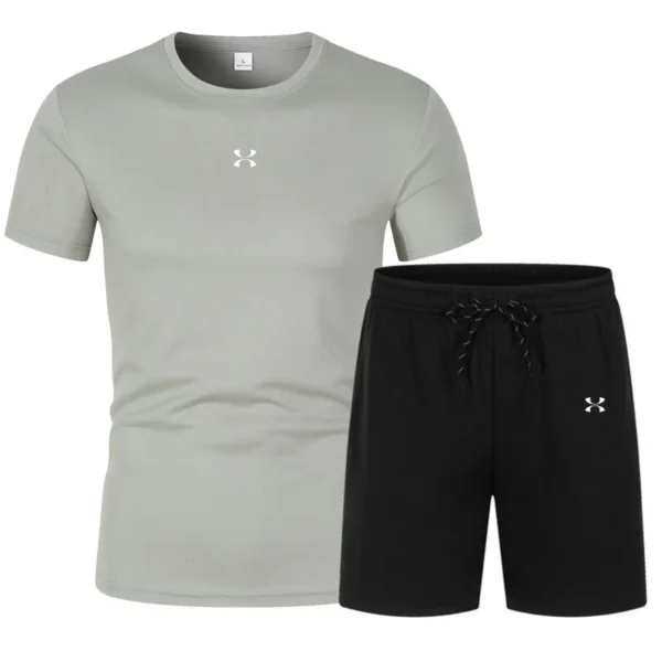 Summer Men S Sportswear Brand Fitness Suit Running Clothes Casual T Shirt Shorts Breathable Two Piece.jpg