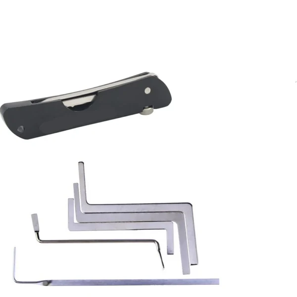 Top Quality H H Folding Locksmith Tool 6 In 1 Pocket Locksmith Set With Transparent Practice.jpg