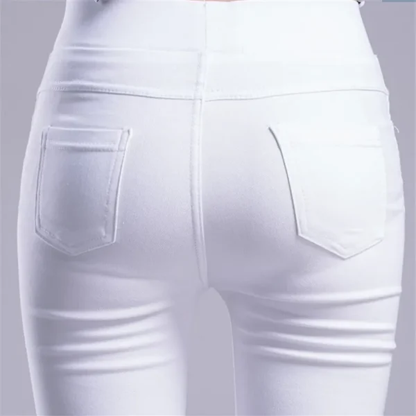 Women Summer Elastic Casual Stretch Skinny Leggings Slim Pencil Pants.jpg