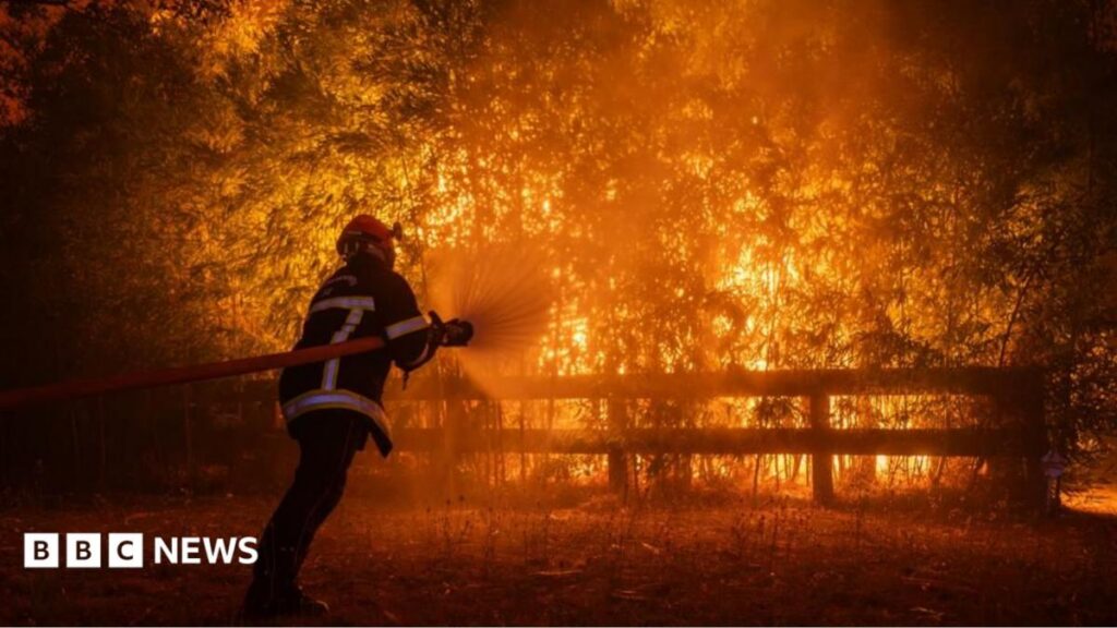France and Spain Grapple with Escalating Wildfires Amid Heatwave Threat