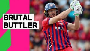 Raining sixes – Buttler goes big against Birmingham Phoenix