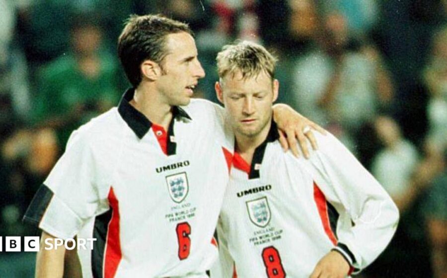 What happened to David Batty, who shook off penalty miss against Argentina?