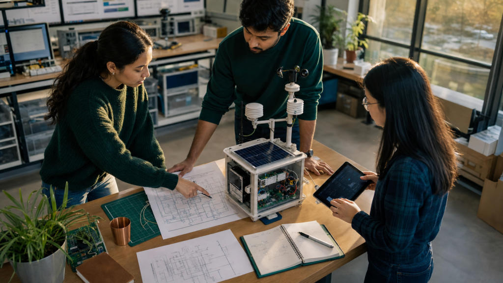 Electronics Engineering Final-Year Projects: From Idea to Demonstration