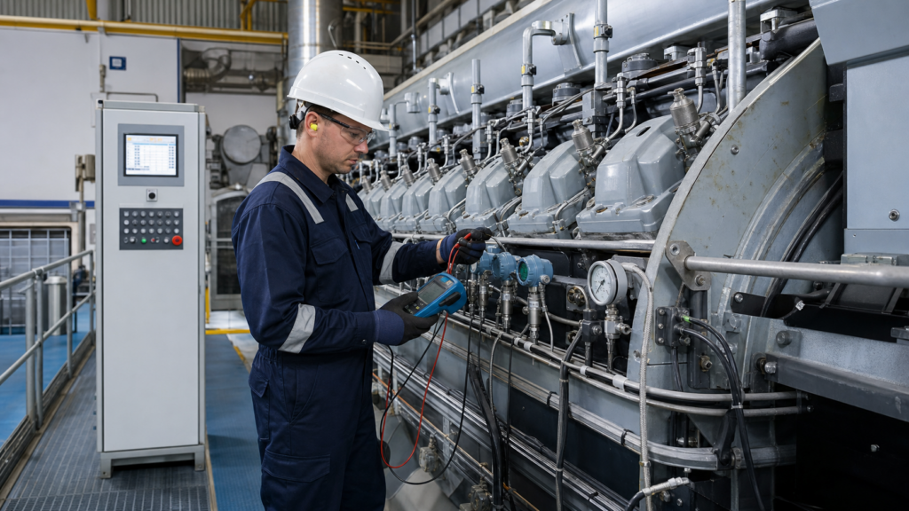 Wärtsilä 18V32DG Instrumentation: Monitoring and Troubleshooting Guide