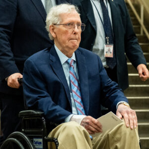 Mitch McConnell Returns Home After Rehabilitation Stay Following Health Episode