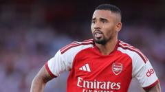 Barcelona Nears Completion of Gabriel Jesus Transfer from Arsenal