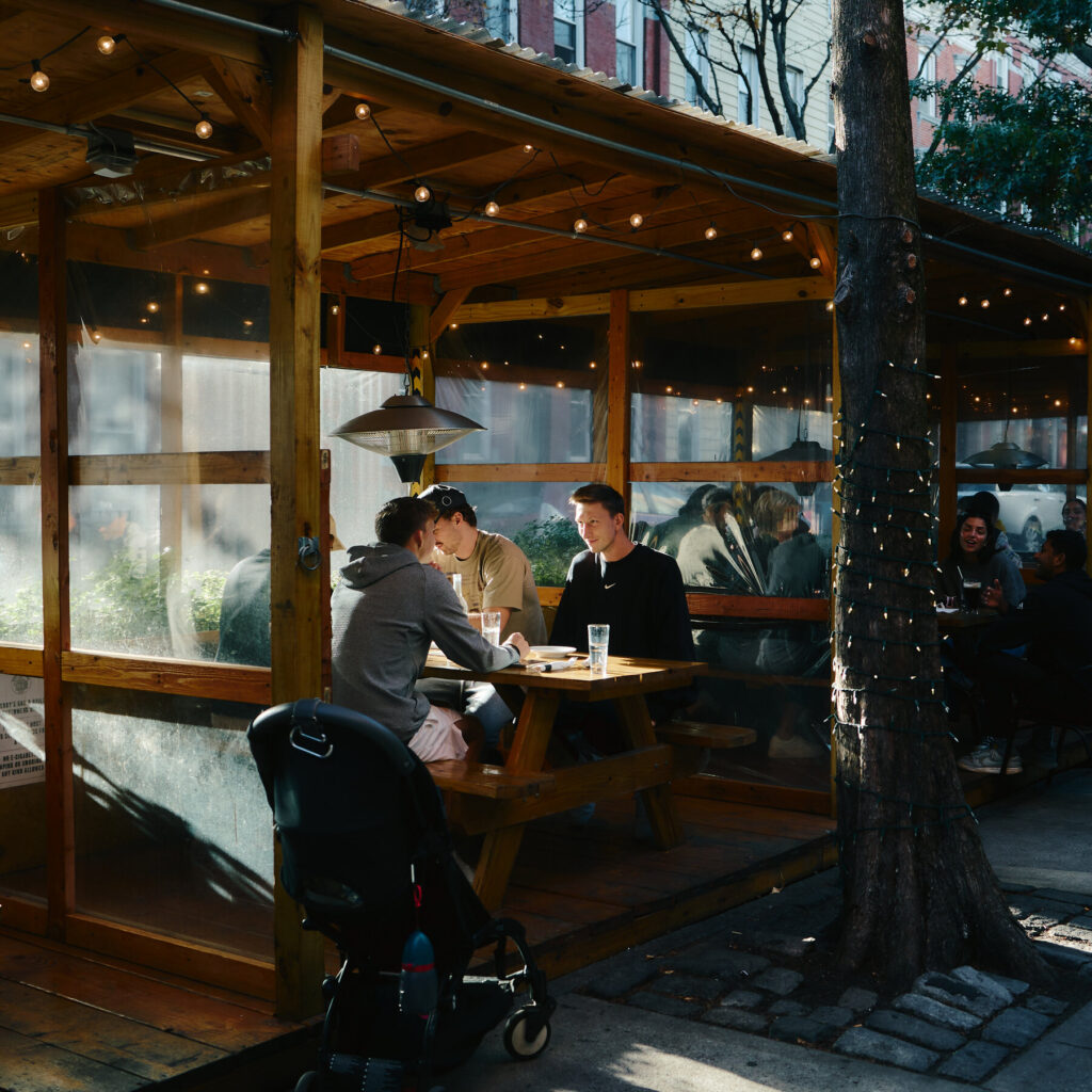 New York City Prepares to Make Outdoor Dining a Year-Round Fixture