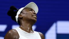 Venus Williams’ Struggles Continue Amid Historic Late-Night US Open Match