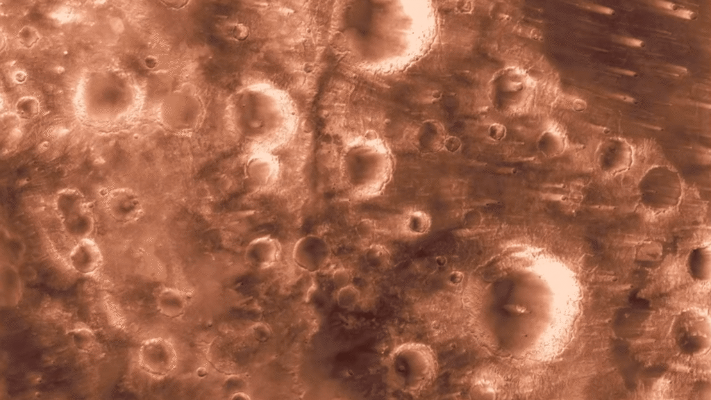 Mars’ desolate desert landscape captured by asteroid-bound NASA spacecraft