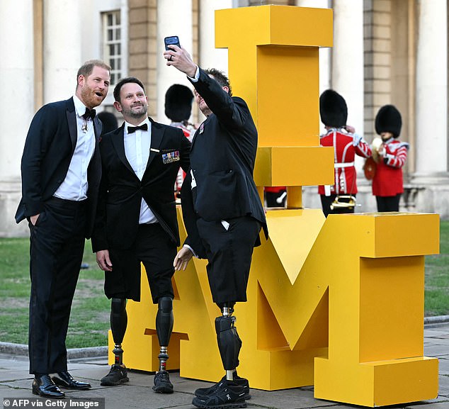 business Prince Harry reiterated his commitment to military veterans on Thursday night during the Invictus Spirit Awards at the Royal Naval Academy in Greenwich